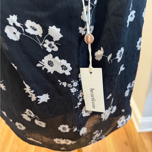 Heartloom Black/Cream Floral Cami NWT - Picture 6 of 9